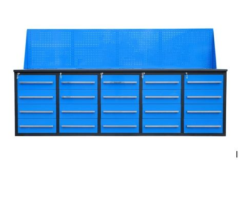 Werkbank van roestvrij staal voor zware werkzaamheden Werktuigdoos voor mechanische opslag