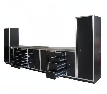 Modulaire Garagekast Werkbank met ons Algemene gereedschapskist Accessoires en gereedschapskist