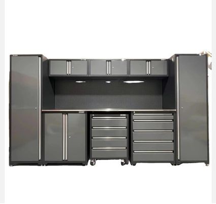 Garage Workshop Combinatie werkbank met laden en gereedschapsopslagkas 45 inch