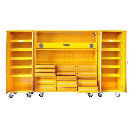 Maximaliseer uw opslagcapaciteit met Heavy Duty Metal Tool Cabinet Wheels en Handle