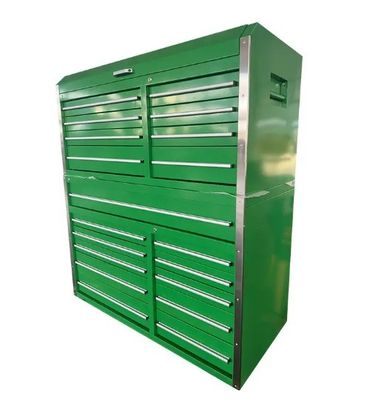 Garagekast met aluminiumhandvat voor het organiseren van gereedschappen in zware staalconstructies