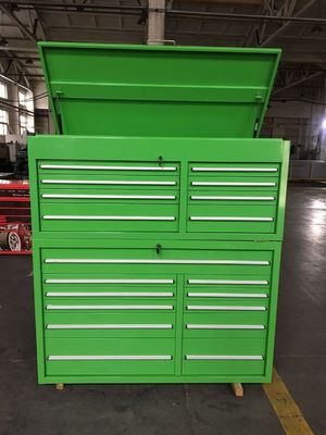 96 inch gereedschapskast op wielen voor bruin professionele gereedschapskist in garage werkplaats