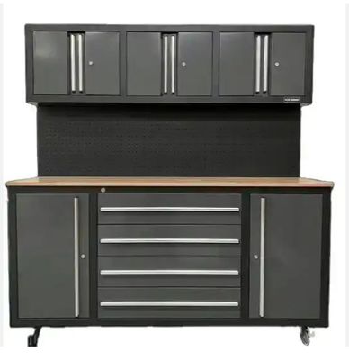 72 inch 15 laden waterdichte gereedschapskist met EVA schuim zware werktuigen kast metalen gereedschapskist