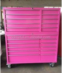 Poedercoat staal afwerking 19 laken 72&quot; zware metaal gereedschapskast voor werkplaats