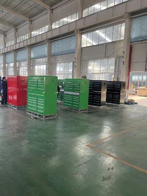 Poedercoat staal afwerking 19 laken 72&quot; zware metaal gereedschapskast voor werkplaats