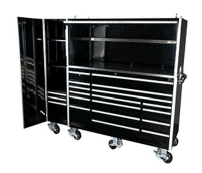 Heavy Duty metaal gereedschapskist met Hutch en Socket laden Multi laden Optioneel