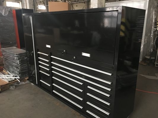 Meerdere laden Optioneel Professionele 96&quot; Mechanische gereedschapskist met wielen en lichten