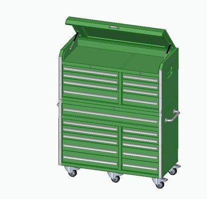 Op maat gemaakte ondersteuning OBM 19 laden Staal Garage Roller Tool Chest voor zware gereedschappen