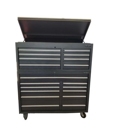 Garage Store Tools Heavy Duty 19 laden 56 inch Gereedschapskast met verwijderbare metalen doos