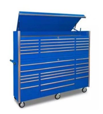 Bewaar en bescherm uw gereedschappen veilig met onze Heavy Duty Steel Garage Tool Cabinet