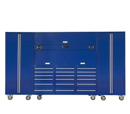 Drawer Mat Optioneel 72 inch mobiele gereedschapskast met 7 laden en 258 gereedschapsopslag