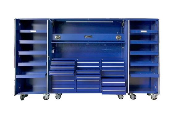 Drawer Mat Optioneel 72 inch mobiele gereedschapskast met 7 laden en 258 gereedschapsopslag