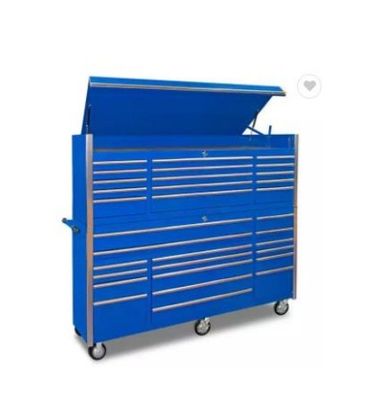 Garage opslag gereedschapskist met zware wielen en koudgewalst staal materiaal