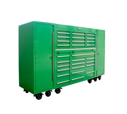 Mechanics Auto Repair Tools Set Box Industrial Heavy Duty Tool Box met wielen en sleutelslot