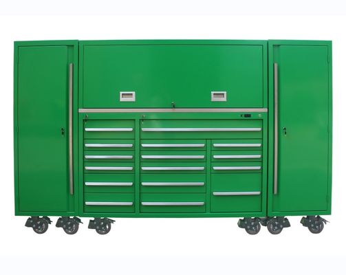 Mechanics Auto Repair Tools Set Box Industrial Heavy Duty Tool Box met wielen en sleutelslot