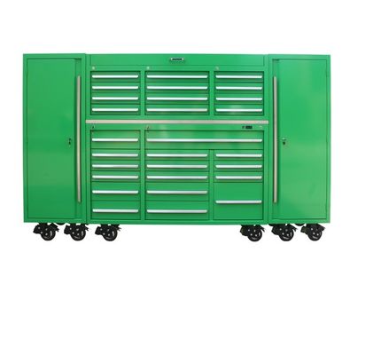 Mechanics Auto Repair Tools Set Box Industrial Heavy Duty Tool Box met wielen en sleutelslot