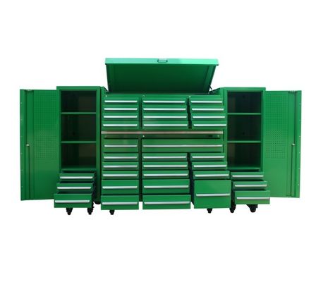Mechanics Auto Repair Tools Set Box Industrial Heavy Duty Tool Box met wielen en sleutelslot