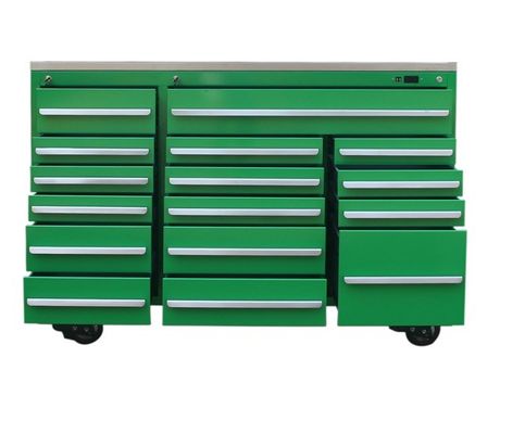 Gemakkelijk slot-stijl mechanische gereedschapskist met rolkast en V-Light haarverlenging set
